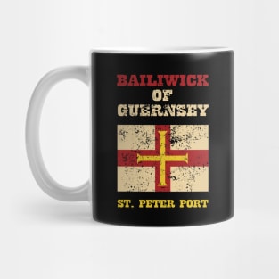 Flag of Bailiwick of Guernsey Mug